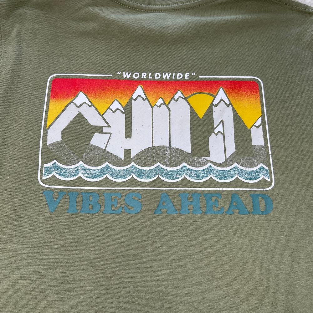 Old Navy Green Chill Tee Large